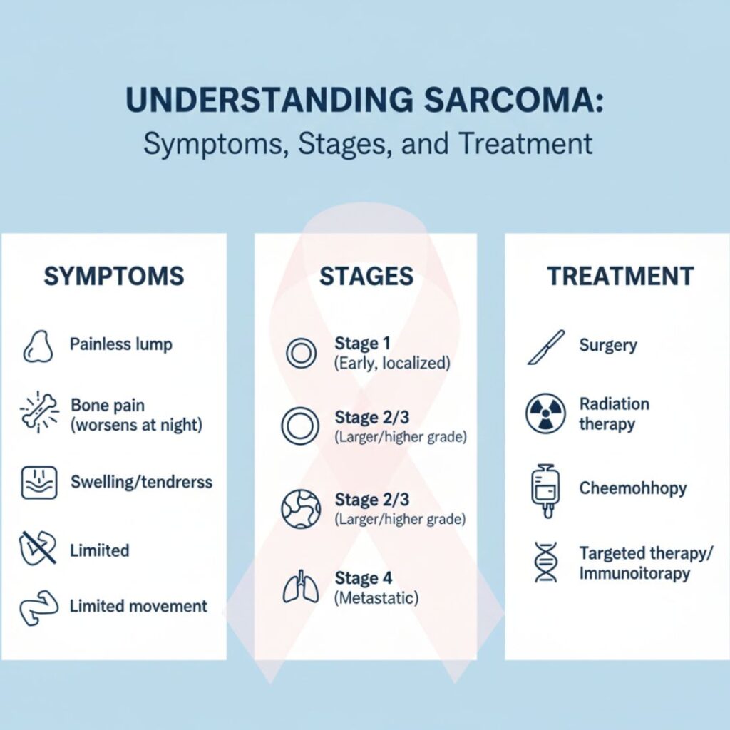 Understanding Sarcoma: Symptoms, Stages, and Treatment