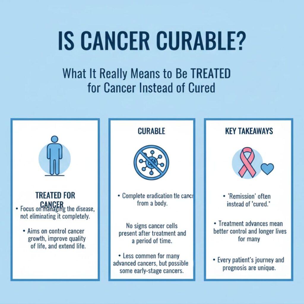 Is Cancer Curable? | What It Really Means to Be Treated for Cancer Instead of Saying Cured