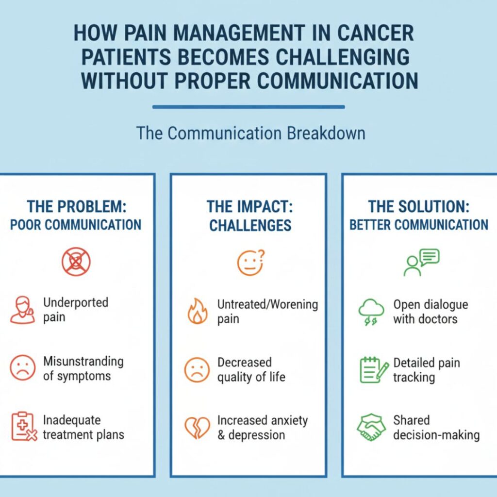 How Pain Management in Cancer Patients Becomes Challenging Without Proper Communication