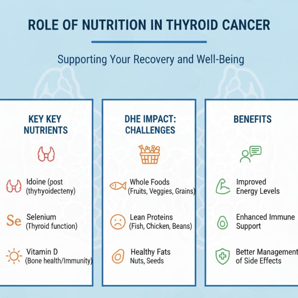 Role of Nutrition in Thyroid Cancer: Supporting Your Recovery and Well-Being