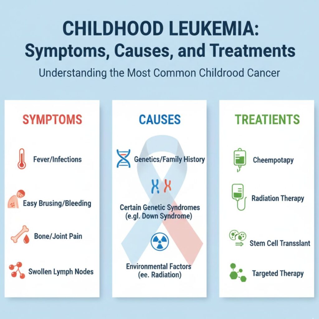 Childhood Leukemia: Symptoms, Causes, and Treatments