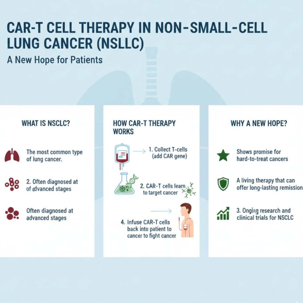 CAR-T Cell Therapy in Non-Small-Cell Lung Cancer (NSCLC): A New Hope