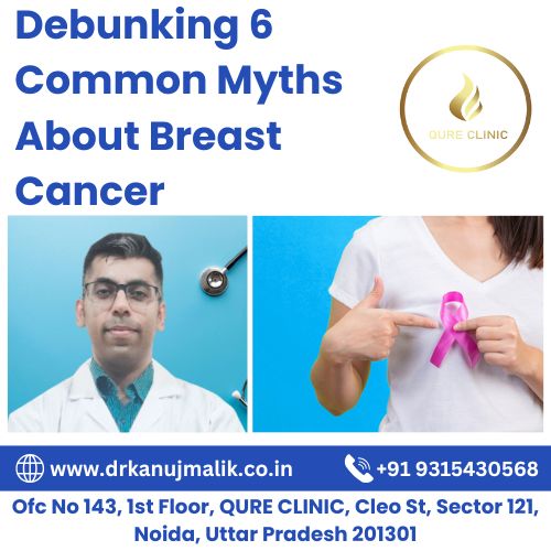6 common myths about breast cancer