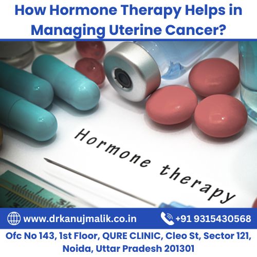 How hormone therapy helps in managing uterine cancer